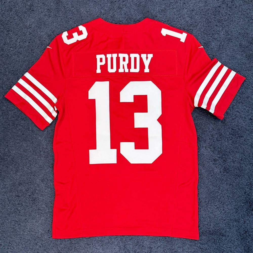 Red 'Purdy' #13 Football Jersey